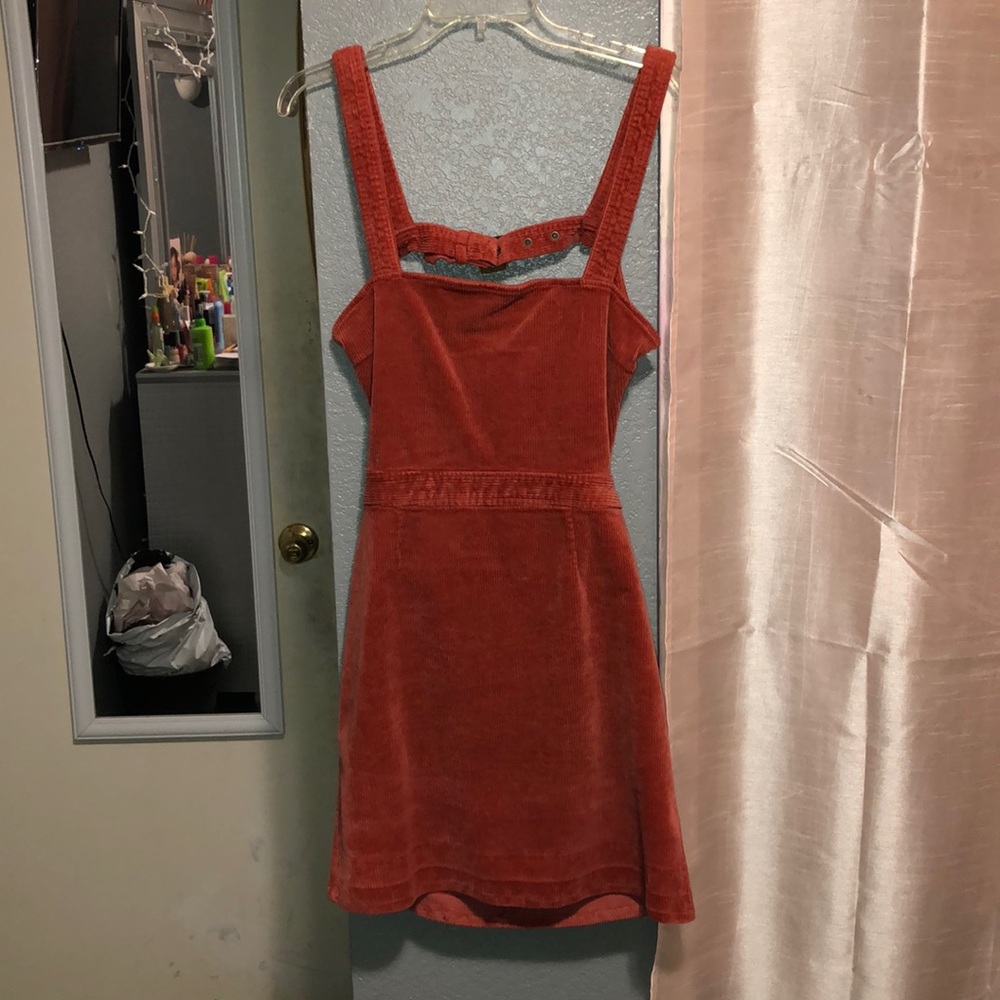 coral dress